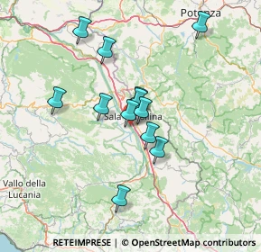 Mappa Via Provinciale del Corticato, 84036 Sala Consilina SA, Italia (12.49667)