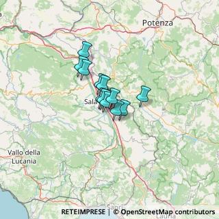 Mappa Contrada Fonti, 84036 Sala Consilina SA, Italia (7.37167)
