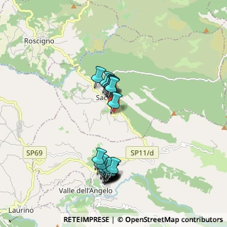 Mappa Strada Provinciale, 84070 Sacco SA, Italia (2.148)