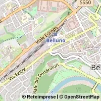 Mapa Belluno