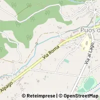 Kort Puos d'Alpago