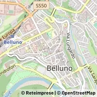 Mapa Belluno