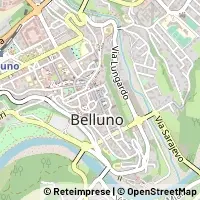 Kaart Belluno