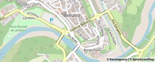 Mappa Belluno