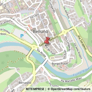 Mappa 32100 Belluno BL, Italia, 32100 Belluno, Belluno (Veneto)