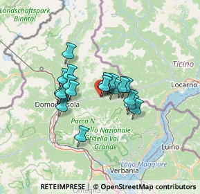 Mappa Piazzale Armando Diaz, 28857 Santa Maria Maggiore VB, Italia (8.9745)