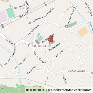 Mappa Via Gavazzeni, 16, 23018 Talamona, Sondrio (Lombardia)