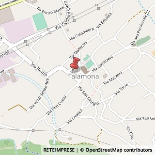 Mappa Piazza IV Novembre, 174, 23018 Talamona, Sondrio (Lombardia)