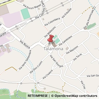 Mappa Piazza IV Novembre, 22, 23018 Talamona, Sondrio (Lombardia)
