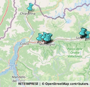 Mappa Via Singella, 23013 Cosio Valtellino SO, Italia (13.33438)