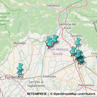 Mappa Via Giacomo, 33038 San Daniele del Friuli UD, Italia (17.42625)