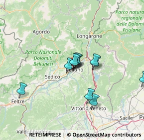 Mappa Via Maraga, 32100 Belluno BL, Italia (10.34909)