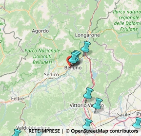 Mappa Via Maraga, 32100 Belluno BL, Italia (24.51462)