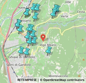 Mappa Via delle Case Nove, 38121 Trento TN, Italia (2.0675)
