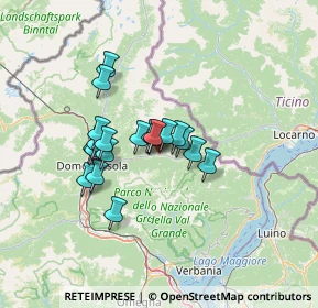 Mappa 28857 Santa Maria maggiore VB, Italia (9.644)