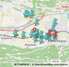 Mappa Via Talea, 23013 Cosio Valtellino SO, Italia (0.7705)