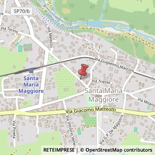 Mappa Via Antonio Rosmini, 20, 28857 Santa Maria Maggiore, Verbano-Cusio-Ossola (Piemonte)