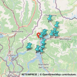Mappa Via alla Fontana, 22015 Garzeno CO, Italia (11.25533)