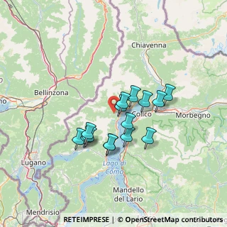 Mappa Via alla Fontana, 22015 Garzeno CO, Italia (10.58467)