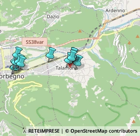 Mappa Viale Combattenti e Reduci, 23018 Talamona SO, Italia (1.82154)