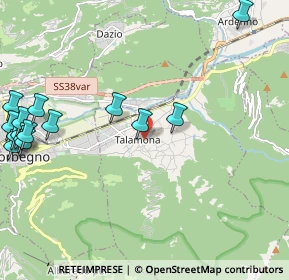 Mappa Viale Combattenti e Reduci, 23018 Talamona SO, Italia (2.94625)
