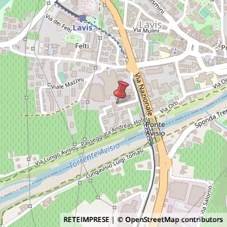 Mappa Via Zippel Luigi, 5, 38015 Lavis TN, Italia, 38015 Lavis, Trento (Trentino-Alto Adige)