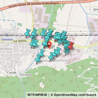 Mappa Via Gerini, 23014 Andalo Valtellino SO, Italia (0.28519)