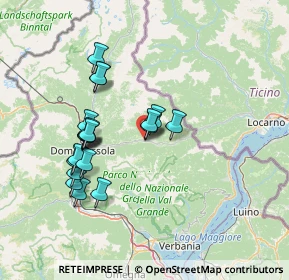 Mappa Via Luigi Cadorna, 28857 Santa Maria Maggiore VB, Italia (13.0515)