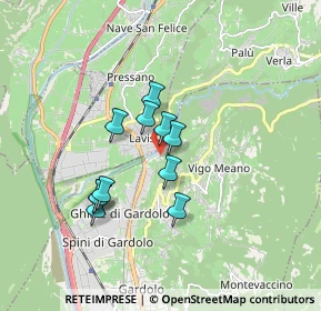 Mappa Via del Maso Bianco, 38121 Meano TN, Italia (1.31455)