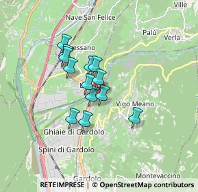 Mappa Via del Maso Bianco, 38121 Meano TN, Italia (1.20923)