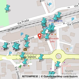 Mappa Di fronte a stazione, 23017 Morbegno SO, Italia (0.06538)
