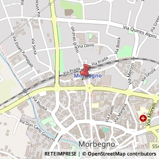 Mappa Via Ghislanzoni, 32, 23017 Morbegno, Sondrio (Lombardia)