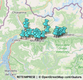 Mappa Via Valenti, 23018 Talamona SO, Italia (9.352)