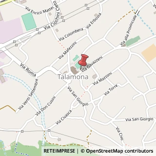 Mappa Via Don Cusini, 15, 23018 Talamona, Sondrio (Lombardia)
