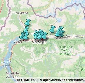 Mappa Via Piemonte, 23018 Talamona SO, Italia (8.346)