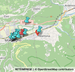 Mappa Via Piemonte, 23018 Talamona SO, Italia (2.09938)