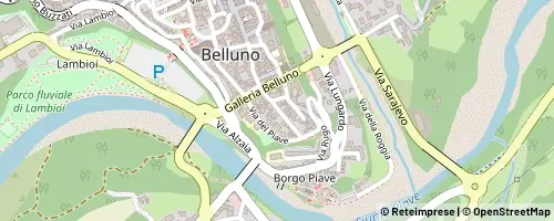 Mappa Belluno