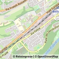 Mapa Belluno