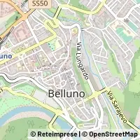 Hartă Belluno