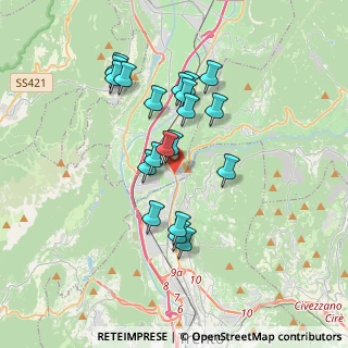 Mappa Lavis-Staz. Ftm, 38015 Lavis TN, Italia (3.155)