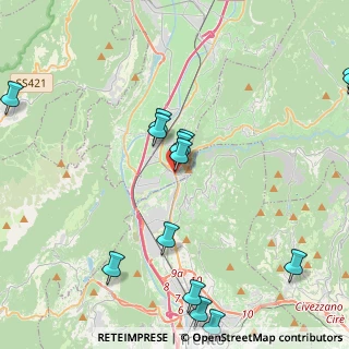 Mappa Lavis-Staz. Ftm, 38015 Lavis TN, Italia (6.01444)