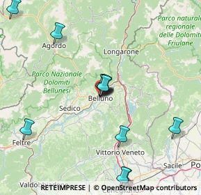 Mappa Via Duomo, 32100 Belluno BL, Italia (15.3725)
