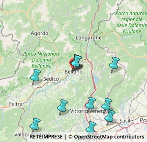 Mappa Via Sant'Andrea, 32100 Belluno BL, Italia (16.50727)
