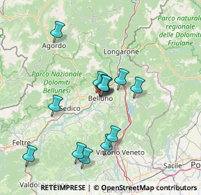 Mappa Via Duomo, 32100 Belluno BL, Italia (12.67538)