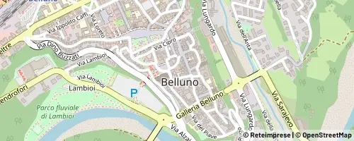 Mappa Belluno