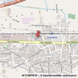 Mappa Via Pala, 2, 23014 Delebio, Sondrio (Lombardia)