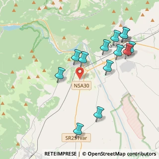 Mappa Zona industriale, 33086 Montereale Valcellina PN, Italia (4.25769)