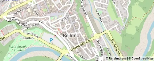 Mappa Belluno