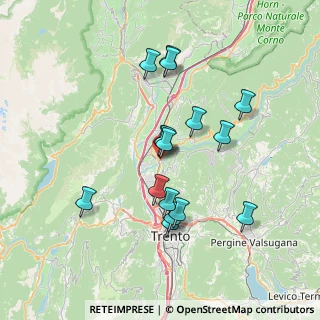 Mappa Via S. Udalrico, 38015 Lavis TN, Italia (6.44563)