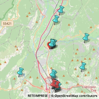 Mappa Via S. Udalrico, 38015 Lavis TN, Italia (5.273)